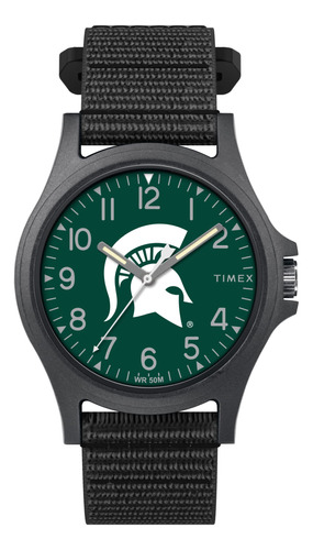 Reloj Timex Collegiate Pride Michigan State Para Hombre, 40