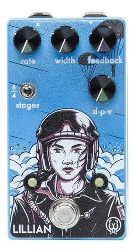 ギター Walrus Audio Lillian Walrus Audio Lillian Phaser Analógico De Várias Etapas Pedal