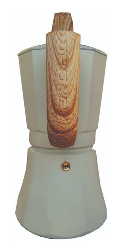 Imagen 1 de 2 de Cafetera Italiana Oroley Petra Cream 12 Tazas