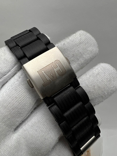 Reloj Cat Caballero Doble Tiempo Con Lata Dorado Oscuro Dorado Oscuro Dorado Oscuro