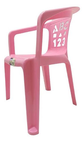 Silla Sillita Infantil Abc Rosa Alfa Hogar C. 0452 Xavi