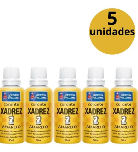 CORANTE LÍQUIDO XADREZ AMARELO