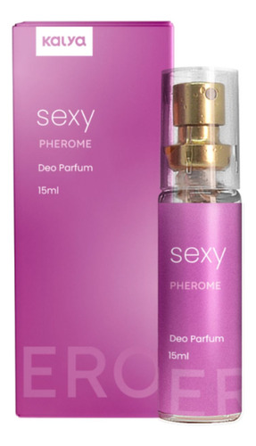 Perfume Feminino Com Feromônio Pherome Sexy 15ml