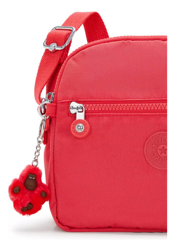 Bolsa Crossbody Kipling Keefe Color Coral