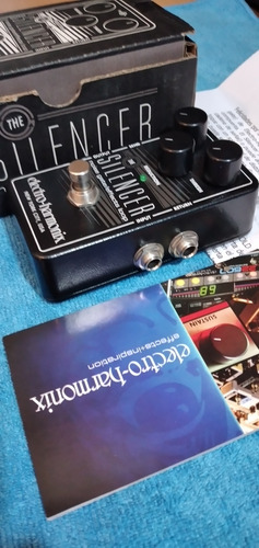 Pedal Electro Harmonix Silencer Noise Gate Loop Effect Negro