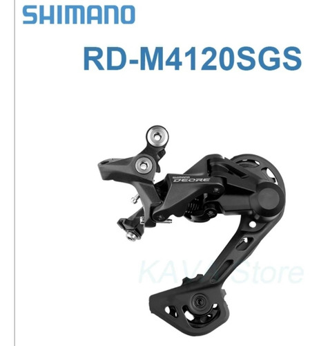 Cambio Shimano Deore M4120 Para 10 Y 11 Velocidades Shadow 