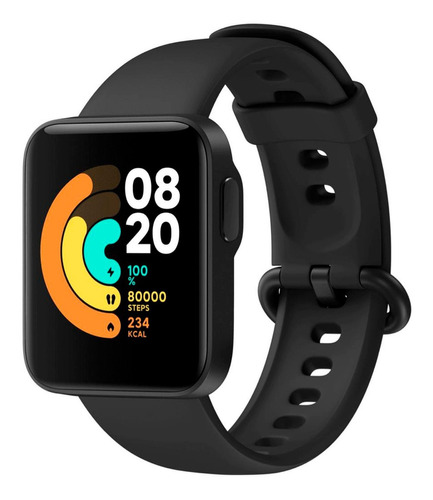 Xiaomi Mi Watch Lite 1.4" caja  black, malla  black de  tpu REDMIWT02