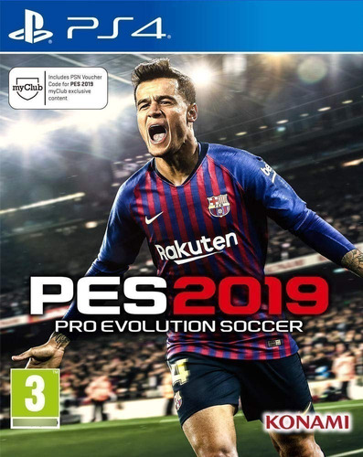 Pes 19 Ps4 Juego Fisico Sellado Nuevo! Pro Evolution Soccer 