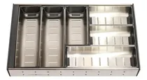 Comprar Organizadores De Cubiertos Cubiertero 480 X 290mm Acero Inoxidable Cubertero Calidad Premium Diseño Funcionalidad Durabilidad Estilo Moderno Organizador Cocina Cajones Modulo De 500mm 6 Compartimentos