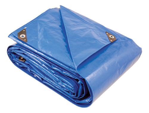 Lona Reforçada De Polietileno Azul 14 M X 8 M Vonder Plus