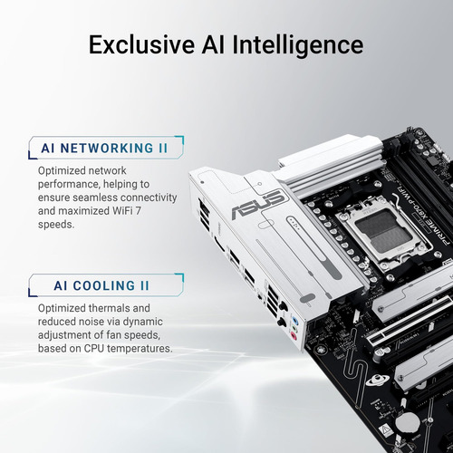 Asus Prime X870-p Wifi Am5 X870 Atx Motherboard A Drmos Stag