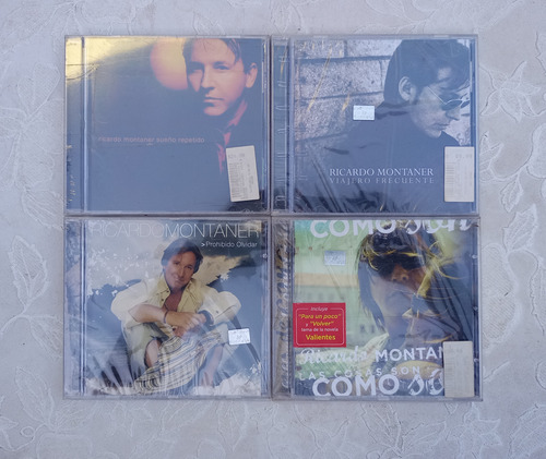 Ricardo Montaner 4 Cds Nuevos Sellados Precio Por Todos!!!!