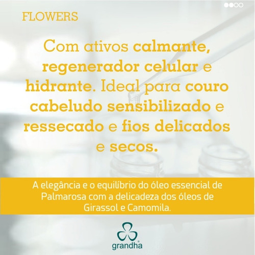 Grandha Flores E Vegetais Flowers Shampoo E Condicionador