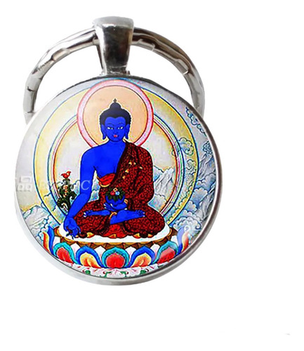 Buda De La Medicina Llavero - Espíritu Dharma