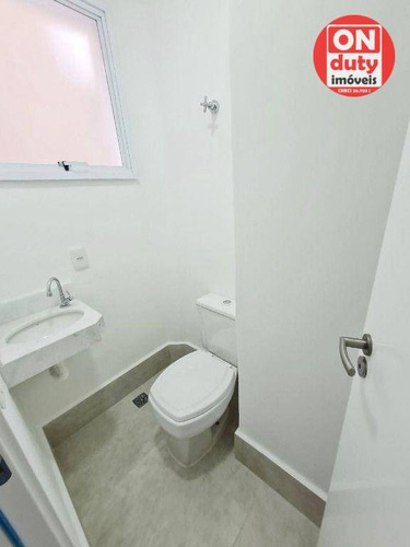 Imagem 30 de 30 de Triplex Com 3 Dormitórios À Venda, 190 M² Por R$ 1.150.000 - Gonzaga - Santos/sp - Vl0027