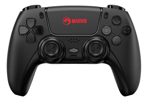 Joystick Marvo Pro Gt-90 Wireless Para Ps4 Pc Ios Android Color Negro