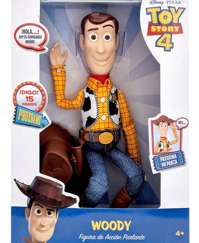 Muñeco Interactivo Toy Story Woody Buzz Frases Voz Original