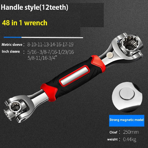 Llave Multifuncional, Llave Universal Ajustable