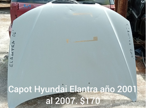 Capot Hyundai Elantra Año 2001 Al 2007