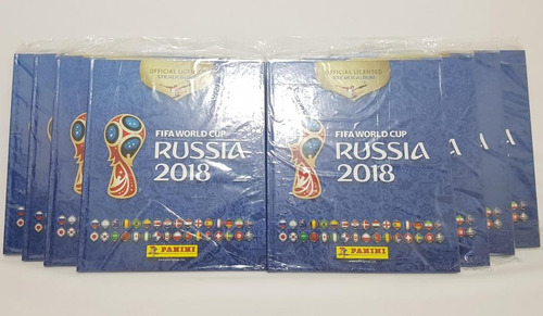 Album Panini Mundial Russia 2018 Tapa Dura Sellado