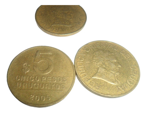 Moneda Uruguay 5 Pesos Uruguayos 2005 (Usado)
