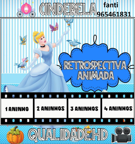 Imagem 2 de 8 de Convite Animado Para Festa!!