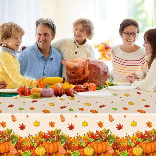 Yvaine 3 Piezas Otoño Mantelas De Otoño Pumpkin Maple Table