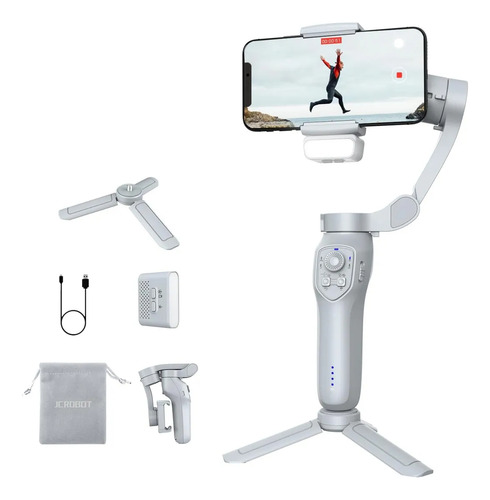 Soporte Estabilizador Celular Gimbal Tripode L7c Pro Plus Ai Gris