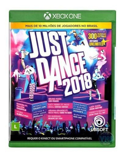 Just Dance 2018 Xbox One Em Português Original