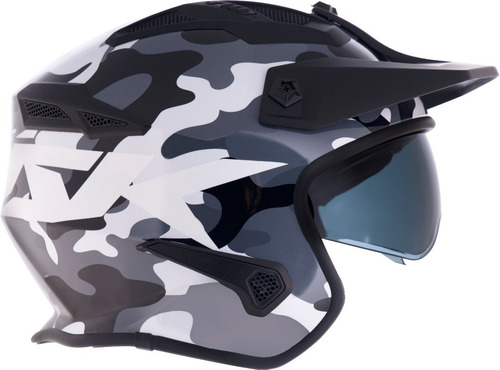 Capacete Norisk Darth Fs726 4 Em 1 Super Lançamento