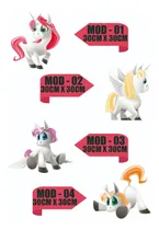 Comprar Vinilos Decorativos Infantiles Pared Unicornio Poni X Unidad