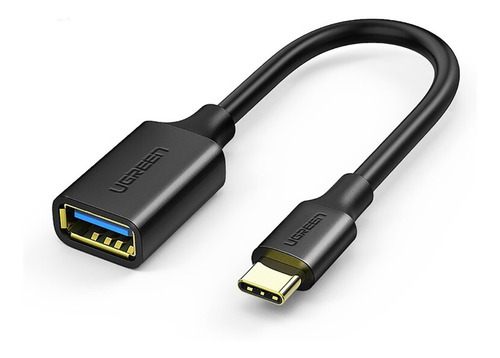 Cable Adaptador Otg Usb 3.0 Hembra A Usb Tipo C Macho Ugreen