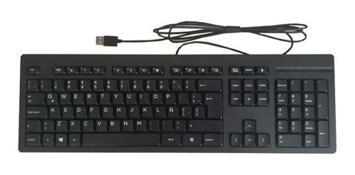 Teclado Usb Hp Español Multimedia Teclas Suaves Ergonómico