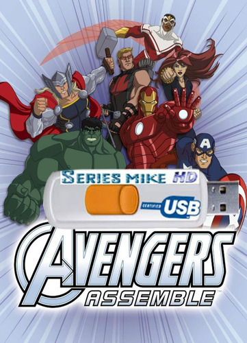 Los Vengadores Unidos Serie Completa Latino Usb