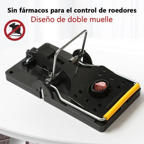 Trampa Para Ratones 12 Piezas Reutilizables