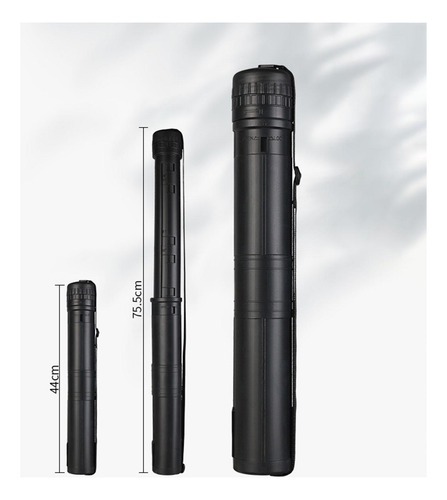 Tubo Expandible Para Carteles, Tubos Para Pintar, Negro