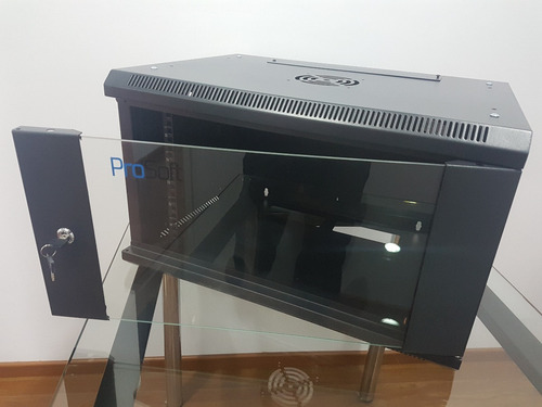 Imagen 2 de 6 de Rack De Red Mural 6u Unidades 19 Pulgadas 450mm Prof Prosoft