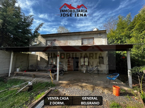 Casa 2 Dormitorios En Venta - Calle 64 E/ 127 Y 129, Barrio Parque - General Belgrano.