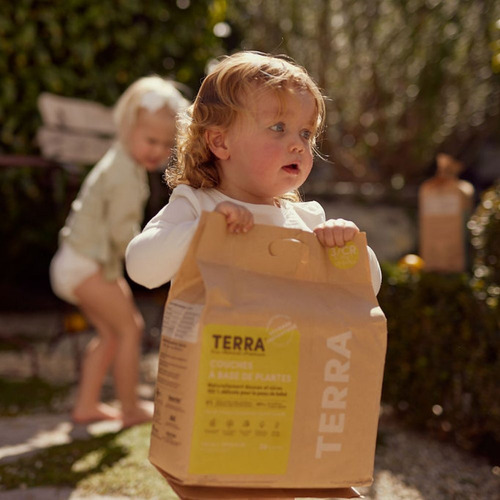 Pañales Terra Biodegradables Caja X 8 Paquetes Género Sin género Tamaño Extra extra grande (XXG)