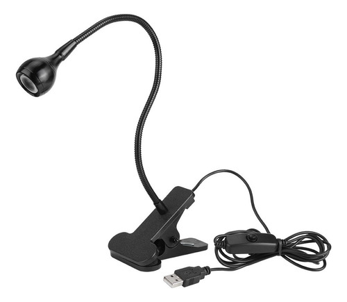 Abrazadera Led Luz Usb Clip Flexible En Escritorio Lámpara D