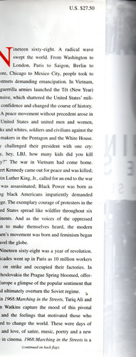 1968 Marching In The Streets - Tariq Ali And Susan Watkins (Usado)