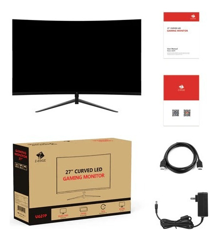 Monitor Z-edge Ug27p + Regalo Multicontacto Spr Picos
