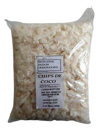 Chips De Coco Natural 500g Lleve 3 Pague Solo 2