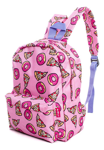 Mini Mochila Rbc Estampada Nena Reforzada  Infantil