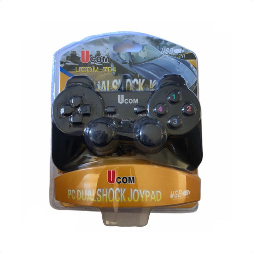 Joystick Pc/usb 2.0 Analogo Negro