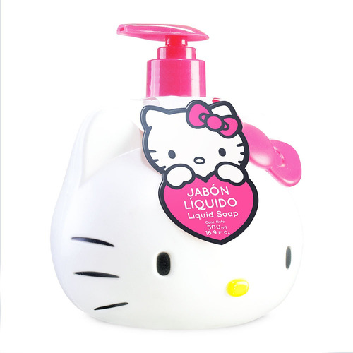 Jabon Liquido Hello Kitty 3d 500ml