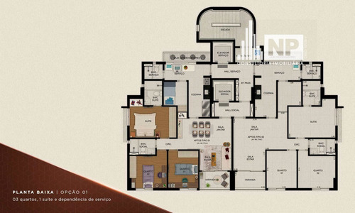 Imagem 21 de 23 de Apartamento Padrão À Venda Em Recife/pe - Gb01