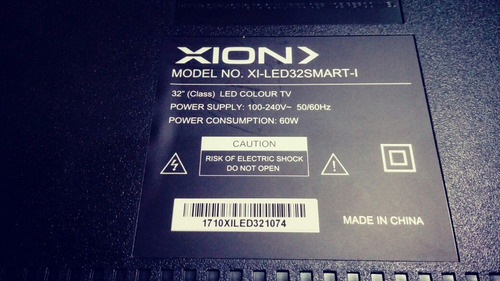 Sensor Teclado Da Tv Xion Xi-led 32smart-l