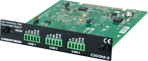 Placa De Controle 3-series  3  Crestron C3com-3 
