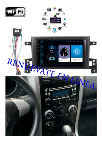 Radio Android + Bisel 7pulgadas Suzuki Nomade Y Vitara +cam